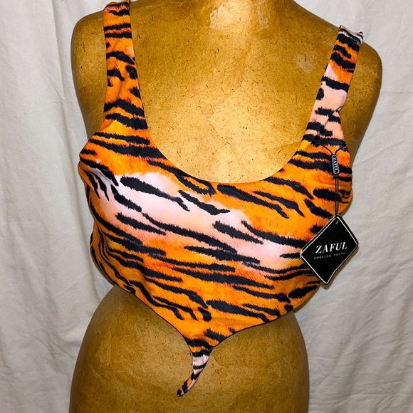 Zaful Other - ZAFUL TIGER 🐅 BIKINI TOP